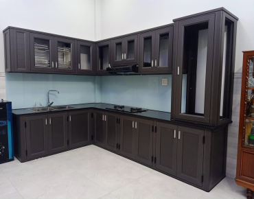 Thi Công Tủ Bếp Nhôm Cao Cấp